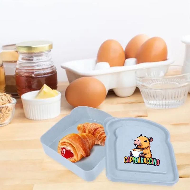 Capybara Sandwich Food Storage - Food Storage With Dividers recension och pris