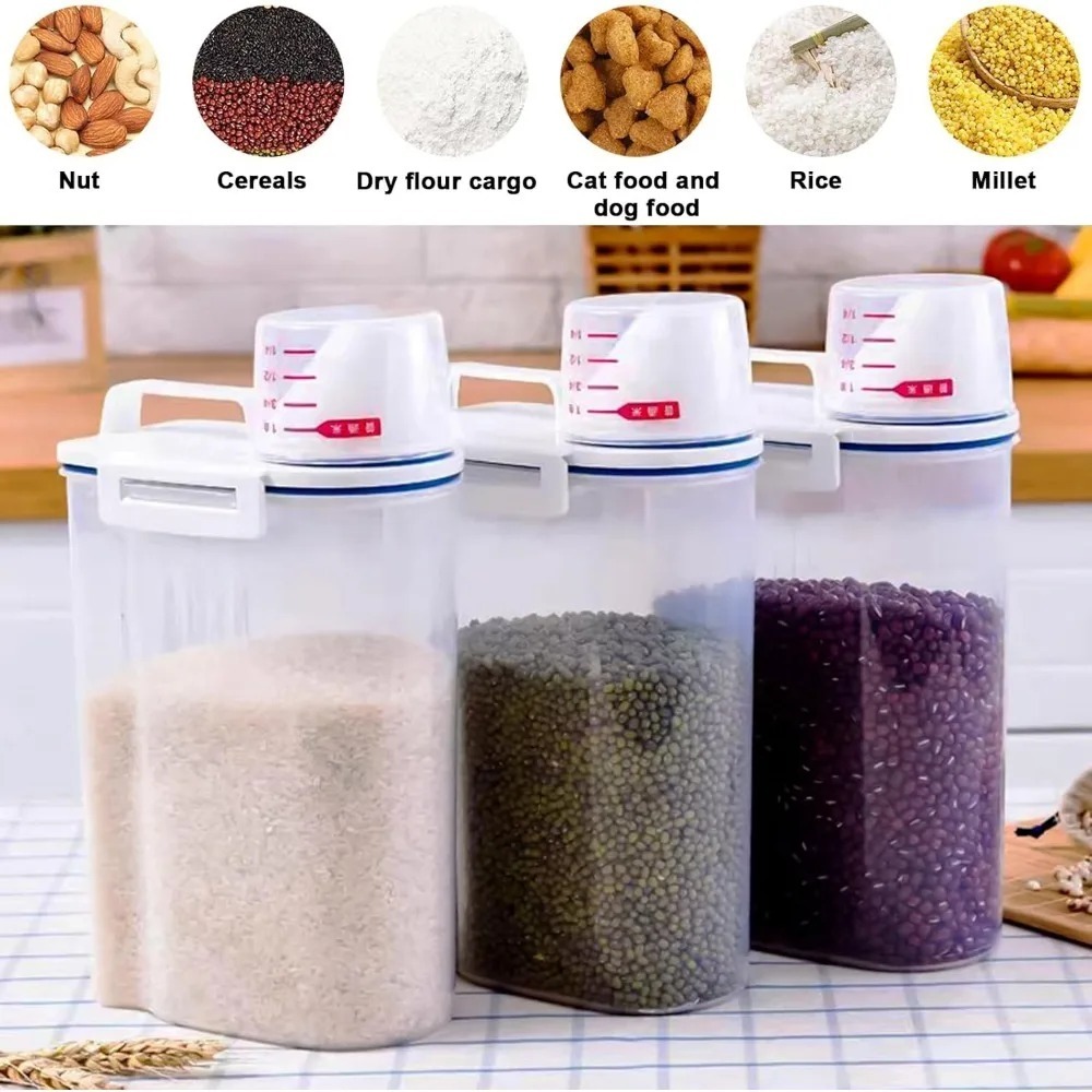 Rice Dry Food Storage Containe - Food Storage Meals recension och pris